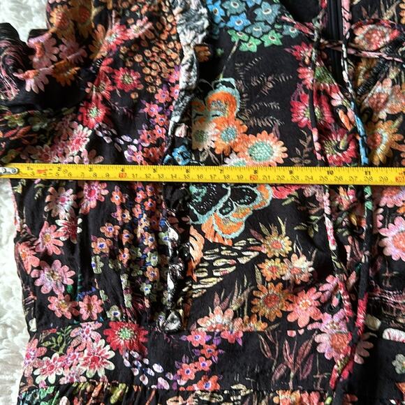 Ted Baker Hendria Mini Dress Bohemian Floral Girly Summer Flowy Fun ST5 - Picture 6 of 15